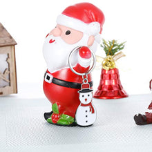 Load image into Gallery viewer, Christmas Gifts Snowman Keychain Chic Fashion Pendant Key Fob Coin Purse Creative Small Gift Stocking Stuffers Jewelry for Child Girl Women