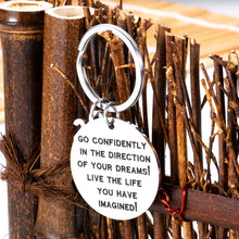 Load image into Gallery viewer, Inspirational Graduation Gifts for Her Him Daughter Son Class of 2021 Graduate Gift from Mom Dad for Nurse Teen Girls Boys Boyfriend Girlfriend High School College Best Friends BFF Key Ring Jewelry