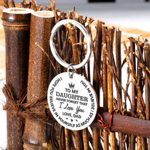 Load image into Gallery viewer, to My Son I Love You Keychain Inspirational Gifts from Step Mom Dad Graduation Sweet 16 18 20 Birthday Christmas Stocking Stuffers Back to School Gift for Boys Kids Teen Foster Son Him Keyring