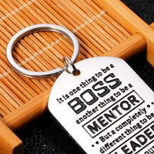 Load image into Gallery viewer, Boss Gifts Boss Lady Gifts for Women Men Stocking Stuffers Thank You Gifts Employee Appreciation Gifts Christmas Gifts for Boss Coworker Farewell Going Away Gifts Birthday Presents Boss Keychain