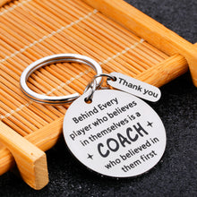 Load image into Gallery viewer, Coach Gifts Soccer Coach Christmas Gifts Stock Stuffers for Football Coach Keychain Birthday Thanksgiving Gifts Volleyball Cheer Coach Gift Teacher Appreciation Gift Basketball Baseball Coach Presents