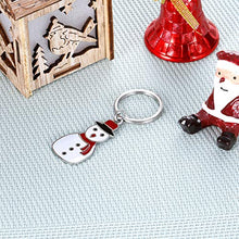 Load image into Gallery viewer, Christmas Gifts Snowman Keychain Chic Fashion Pendant Key Fob Coin Purse Creative Small Gift Stocking Stuffers Jewelry for Child Girl Women