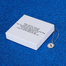Load image into Gallery viewer, When I tell you I love you I don&#39;t say it out of habit. I say it to remind you Zodiac Necklace Star Birth Sign Necklace Gifts Horoscope Necklace Silver Tone 16&quot; - 18&quot; Chain Astrology Jewelry Pendant For Women Girls