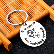 Load image into Gallery viewer, Stock Stuffers for Teens Boys Girls Funny Christmas Gifts Football Accessories Football Stuff Football Gifts Soccer Coach Gifts World Cup Gifts for Football Lovers Football Players Funny Keychain
