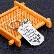 Load image into Gallery viewer, Teen Girl Gifts Stocking Stuffers for Teens Boys Friend Gifts for Women Inspirational Christmas Gifts College Student Gifts Birthday Gifts for Daughter Son Graduation Gifts 2023 Keychain for Men