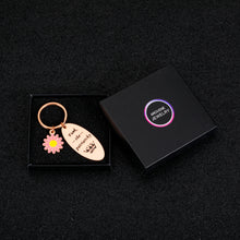 Load image into Gallery viewer, Stocking Stuffers for Women Daughter Gifts from Mom Inspirational Gifts for Mom Birthday Christmas Presents for Girls Friends Rose Gold Keychain Feminist Gift Car Keychain for Teens Female Coworker