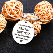 Load image into Gallery viewer, Friendship Gifts for Women Friends Long Distance Friendship Gift Birthday Christmas Presents Thank You Gifts for Boys Girls Sisters Keychain for Men Brother Coworker Appreciation Leaving Farewell Gift