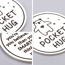 Load image into Gallery viewer, Pocket Hug Token for Husband Boyfriend Christmas Valentines Gift Stocking Stuffer Graduation Gift for Friends Son Daughter Teen Boys Girls Long Distance Relationship Gift Always Remember You are Braver