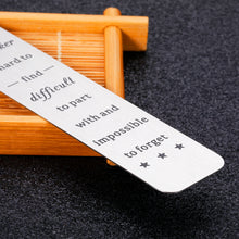 Load image into Gallery viewer, Christmas Office Gifts for Coworkers Thank You Gifts Appreciation Gifts for Coworkers White Elephant Gift Bookmark for Women Men Retirement Birthday Gifts for Boss Metal Bookmarks Bulk for Book Lover