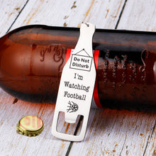 Load image into Gallery viewer, Bottle Opener Football Gifts Soccer Coach Gifts Football Accessories Stock Stuffers for Football Lovers Boys Funny Gifts for Men World Cup 2022 Gift for Football Player Dad Husband Christmas Presents