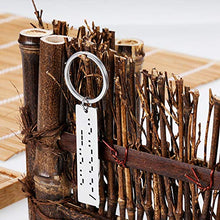 Load image into Gallery viewer, Fuck Off Morse Code Inspirational Keychain for Women Men Teen Girls Boys Graduation Birthday Encouragement Gifts for Him Her