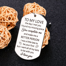 Load image into Gallery viewer, Gifts for Boyfriend Girlfriend Romantic Gifts for Her Him Christmas Anniversary Birthday Gifts for Couple Keychain for Boyfriend Wedding Engagement Gifts for Fiance Husband Valentines Presents