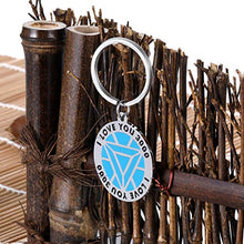 Load image into Gallery viewer, Father’s Day Xmas Gifs Keychain for Dad I Love You 3000 Anniversary Birthday Thanksgiving Inspire Gifs for Son Daughter Mom Papa Valentine Day for Girlfriend Boyfriend Jewelry for Her Him