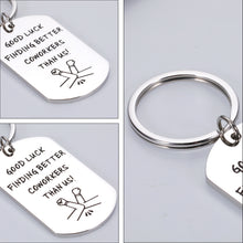 Load image into Gallery viewer, Inspirational Bible Verse Keychain Religious Faith Christian Gifts for Women Men Be Strong and Courageous Pendant with Cross Joshua 1:9 Gifts for Him Her Godson Goddaughter Thanksgiving Silver