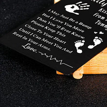 Load image into Gallery viewer, Dad Christmas Gifts Dad Stocking Stuffers New Dad Gifts Wallet Card for Pregnancy Announcements Soon to Be Dad First Time Daddy Gift Baby Reveal Pregnant Best Ideas from Mom Wife Valentine Day Gifts