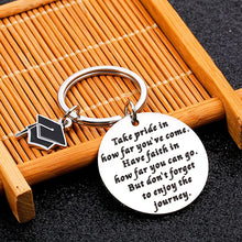Load image into Gallery viewer, Stocking Stuffers for Teens Graduation Gifts Christmas Gifts for Students Class of 2023 Gifts for Readers Graduation Gift for Her Him College Nursing Students Gifts Inspirational keychain for Boy Girl