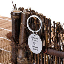 Load image into Gallery viewer, Sister in Law Gift Marriage Made Us Family Love Made You My Sister Bracelet Keychain Gifts for Sister in Law