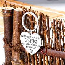 Load image into Gallery viewer, Sister Keychain GIFS from Sister BFF Christmas Birthday Friendship Long Distance GIFS for Women Best Friends Anniversary Graduation Thank You Gifts for Her Friend Teen Girls Sister Key Tag Jewelry