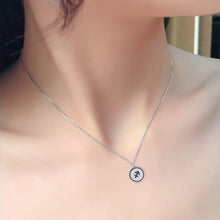 Load image into Gallery viewer, Sagittarius Zodiac Necklace Star Birth Sign Necklace Gifts Horoscope Necklace Silver Tone 16&quot; - 18&quot; Chain Astrology Jewelry Pendant For Women Girls Constellation Celestial Necklace Zodiac Gifts