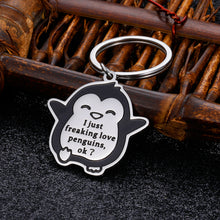 Load image into Gallery viewer, Penguin Gifts Cute Keychain Stocking Stuffer for Women Men Teenage Girls Gifts Ideas for Penguin Lovers Penguin Gifts for Women cool Keychains Birthday Christmas Gifts for Boys Friends Sisters