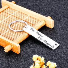 Load image into Gallery viewer, Husband Wife Keychain Valentine Day Birthday I Love You Gifts from Wifey Hubby Christmas Wedding Anniversary Presents for Daughter Son Mom Dad Him Her Girlfriend Boyfriend Couple Key Ring Tag for Women Men