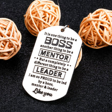 Load image into Gallery viewer, Boss Gifts Boss Lady Gifts for Women Men Stocking Stuffers Thank You Gifts Employee Appreciation Gifts Christmas Gifts for Boss Coworker Farewell Going Away Gifts Birthday Presents Boss Keychain