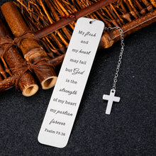 Load image into Gallery viewer, Christian Bookmarks for Women Men Book Markers for Book Lovers Inspirational Religious Gift for Women Bible Bookmarks for Kids Christmas Bible Verse Gift Stocking Stuffers for Sister Church Bulk Gift