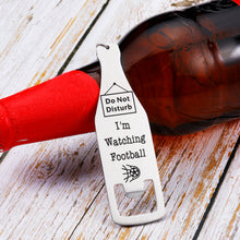 Load image into Gallery viewer, Bottle Opener Football Gifts Soccer Coach Gifts Football Accessories Stock Stuffers for Football Lovers Boys Funny Gifts for Men World Cup 2022 Gift for Football Player Dad Husband Christmas Presents