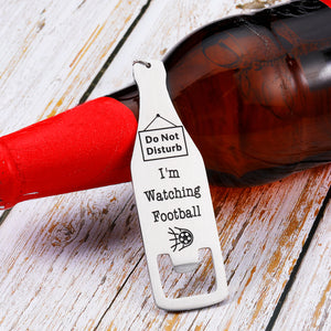 Bottle Opener Football Gifts Soccer Coach Gifts Football Accessories Stock Stuffers for Football Lovers Boys Funny Gifts for Men World Cup 2022 Gift for Football Player Dad Husband Christmas Presents