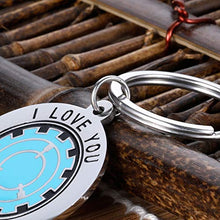 Load image into Gallery viewer, I Love You 3000 Keychain Iron Man Gift for Dad Boyfriend Husband Girlfriend Wife Christmas Birthday Thanksgiving Inspire Gifs for Son Daughter Mom Papa Valentine Day for Girlfriend Boyfriend Jewelry for Her Him