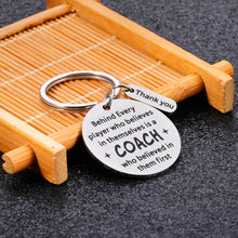 Load image into Gallery viewer, Coach Gifts Soccer Coach Christmas Gifts Stock Stuffers for Football Coach Keychain Birthday Thanksgiving Gifts Volleyball Cheer Coach Gift Teacher Appreciation Gift Basketball Baseball Coach Presents