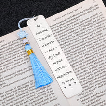 Load image into Gallery viewer, Christmas Office Gifts for Coworkers Thank You Gifts Appreciation Gifts for Coworkers White Elephant Gift Bookmark for Women Men Retirement Birthday Gifts for Boss Metal Bookmarks Bulk for Book Lover