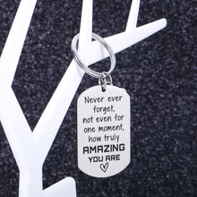 Load image into Gallery viewer, Teen Girl Gifts Stocking Stuffers for Teens Boys Friend Gifts for Women Inspirational Christmas Gifts College Student Gifts Birthday Gifts for Daughter Son Graduation Gifts 2023 Keychain for Men