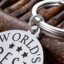Load image into Gallery viewer, Funny Fathers Day Gifts for Dad Christmas Birthday Father in Law Papa Step Dad Gifts Husband from Kids Wife Daddy Keychain World&#39;s Best Farter I Mean Father