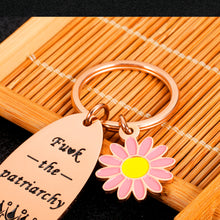 Load image into Gallery viewer, Stocking Stuffers for Women Daughter Gifts from Mom Inspirational Gifts for Mom Birthday Christmas Presents for Girls Friends Rose Gold Keychain Feminist Gift Car Keychain for Teens Female Coworker