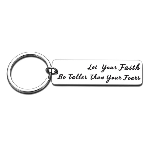 Inspirational Best Friend Birthday Keychain Gifts for Women Men Boys Girls Thank You Gifts for BFF Coworker Graduation Christmas Back to School Keyring Gift for Student Daughter Son from Dad Mom