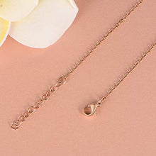 Load image into Gallery viewer, Parrot Necklace for Women Bird Charm Animal Minimal Rose Gold Necklace 16&quot; - 18&quot; Adjustable Chain Jewelry Dainty Pendant Necklace Christmas Gifts for Girl