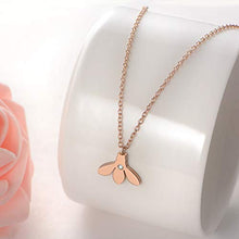 Load image into Gallery viewer, Valentine&#39;s Day Gift Bee Necklace - Honey Little Bumble Bee Pendant Necklace Bee Charm Animal Opal Birthday Christmas Gift Adjustable Chain Jewelry for Women Girls Wife Girlfriend