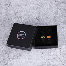 Load image into Gallery viewer, Cute Owl Bird Hook Earrings Halloween Christmas Earrings Gifs Delicate Fashion Black Owl Hook Dangle Tassel Drop Earring Animal Owl Lovers Jewelry Christmas Gifs for Women