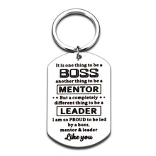 Load image into Gallery viewer, Boss Gifts Boss Lady Gifts for Women Men Stocking Stuffers Thank You Gifts Employee Appreciation Gifts Christmas Gifts for Boss Coworker Farewell Going Away Gifts Birthday Presents Boss Keychain