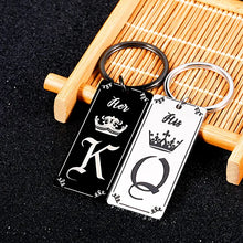 Load image into Gallery viewer, Gifts for Boyfriend Couple Valentines Day Gifts for Him Her Husband Cute Keychain Christmas Birthday Gifts for Girlfriend Wife 1 Year Anniversary Wedding Gifts for Fiance Fiancee Groom Bridge Gifts