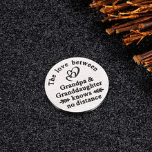 Load image into Gallery viewer, Grandpa Gifts Christmas Unique Gifts for Grandpa Pocket Hug Token Grandfather Gifts from Granddaughter Stocking Stuffers Birthday Gifts for Grandpa Valentine Day Gifts for Granddaughter Grandkids