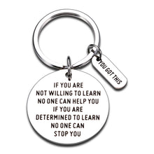 Load image into Gallery viewer, Inspirational Gifts for Women Encouragement Gift Off White Keychains for Men Birthday Christmas Presents Daughter Gift Nursing College Student Gift Back to School Motivational Gift for Kids Son Teens