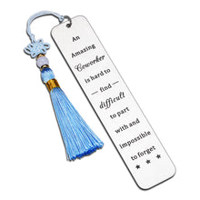 Load image into Gallery viewer, Christmas Office Gifts for Coworkers Thank You Gifts Appreciation Gifts for Coworkers White Elephant Gift Bookmark for Women Men Retirement Birthday Gifts for Boss Metal Bookmarks Bulk for Book Lover