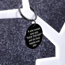 Load image into Gallery viewer, Inspirational Gifts for Women Funny Keychain Christmas Presents Birthday Anniversary Novelty Gifts for Friends Girls Sisters Mom Graduation Farewell Retirement Divorce Gifts for Coworker Grandma Nurse