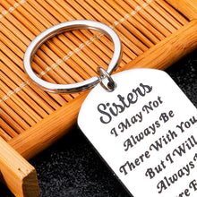Load image into Gallery viewer, Sister Gifts from Sisters Friendship Gifts for Women Friends Christmas Gifts for Sister Bff Sister Keychain Big Sister Soul Sister Gifts Long Distance Friendship Gifts Female Friend Birthday Gifts