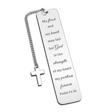 Load image into Gallery viewer, Christian Bookmarks for Women Men Book Markers for Book Lovers Inspirational Religious Gift for Women Bible Bookmarks for Kids Christmas Bible Verse Gift Stocking Stuffers for Sister Church Bulk Gift