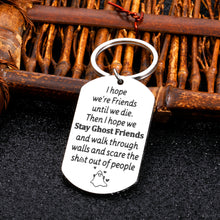 Load image into Gallery viewer, Friendship Gifts for Women Friends Funny Gift for Friends Female Long Distance Friendship Gifts Unique Friend Gift Sister Brother Bff Birthday Gifts Cute Keychain Christmas Presents for Girls Boy Teen