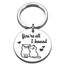 Load image into Gallery viewer, Valentines Day Gifts Funny Gifts for Women Men Cute Keychain for Boyfriend Girlfriend Couple Gifts Anniversary Birthday Gift for Him Her Husband Wife Cat Lover Best Friend Date Night Gifts for Couples