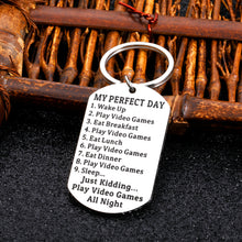Load image into Gallery viewer, Teen Boys Gift Ideas Funny Gifts for Gamers Valentines Day Gifts for Kids Gifts for Boys Girls Keychain for Boyfriend Big Brothers Gifts Fun Gamer Gifts for Men Women Christmas Birthday Gaming Gifts
